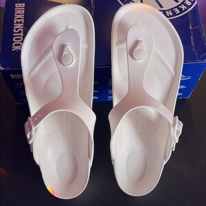 Birkenstock Women's White Sandals